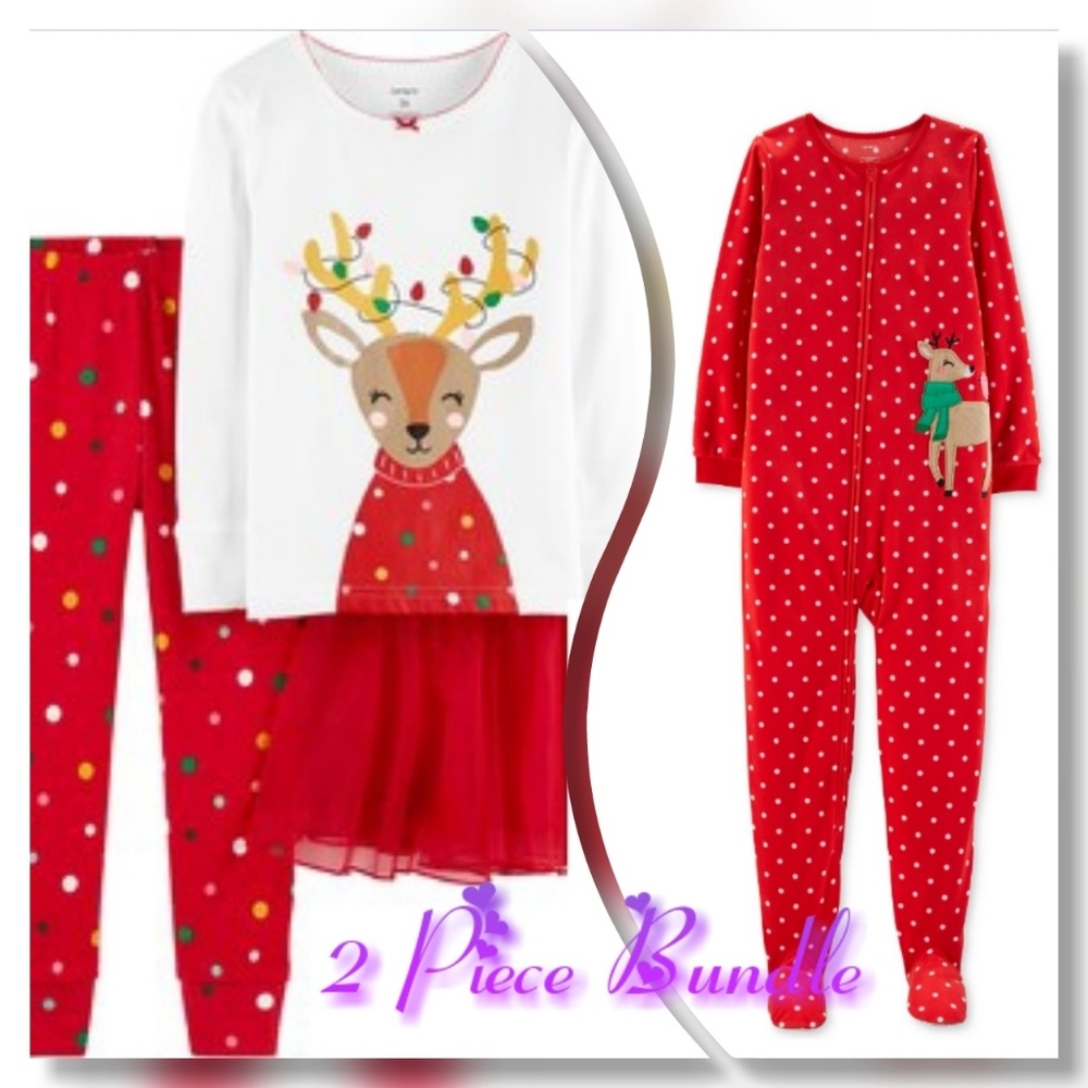 🎄SALE 18 Month Christmas pajamas Carter's NWT